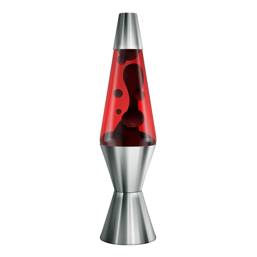 14.5″ LAVA LAMP CHROME PLATED CRIMSON L9