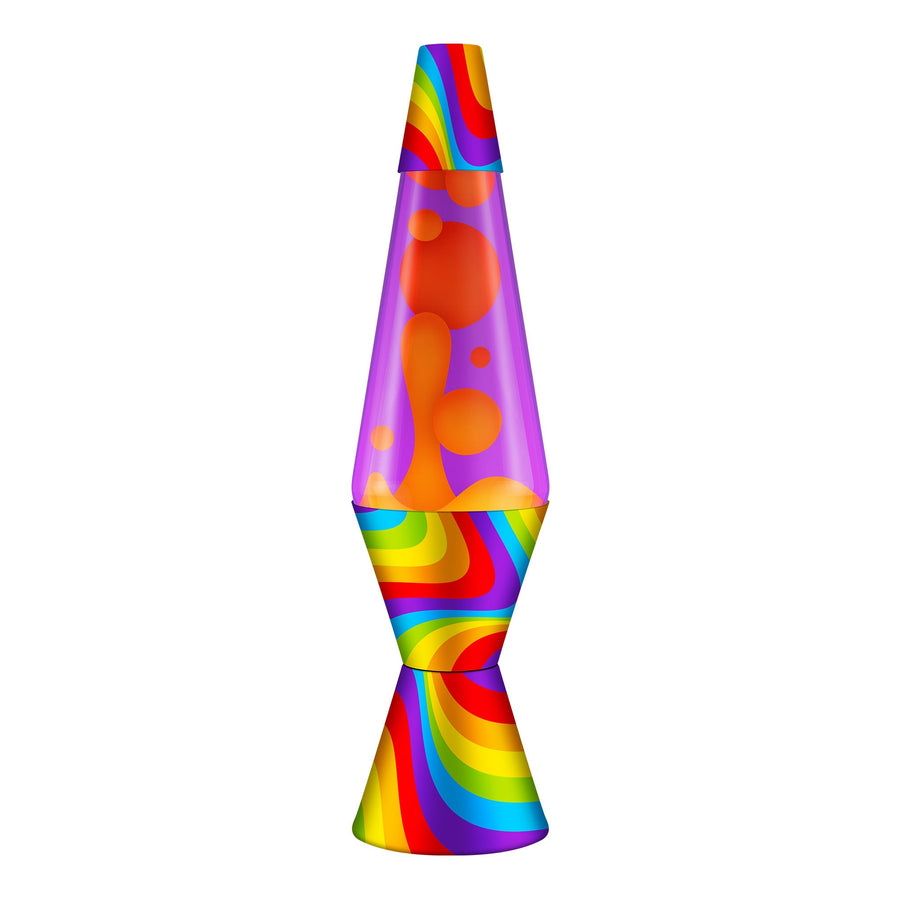 14.5″ LAVA LAMP FLOWING COLOR BANDS B3