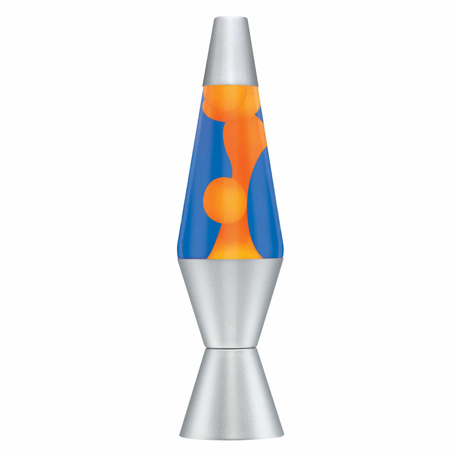 14.5” LAVA LAMP – ORANGE/BLUE/SILVER G3
