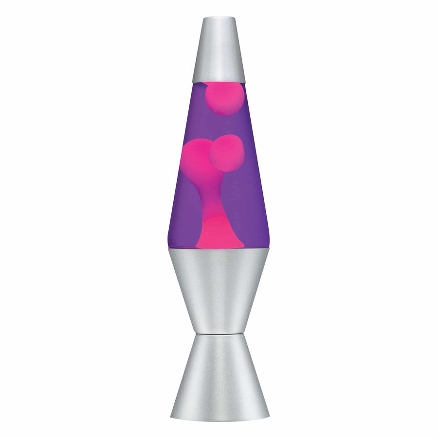 14.5” LAVA LAMP – PINK/PURPLE/SILVER O1