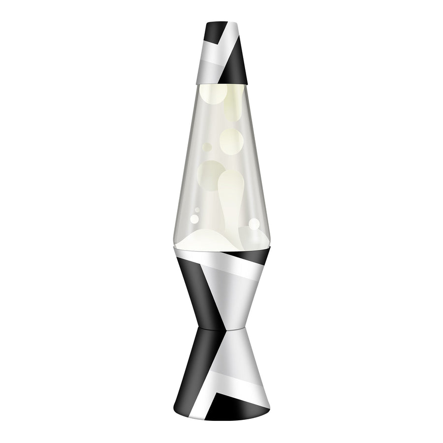 14.5″ LAVA LAMP POLYGONAL WHITE TONE S2