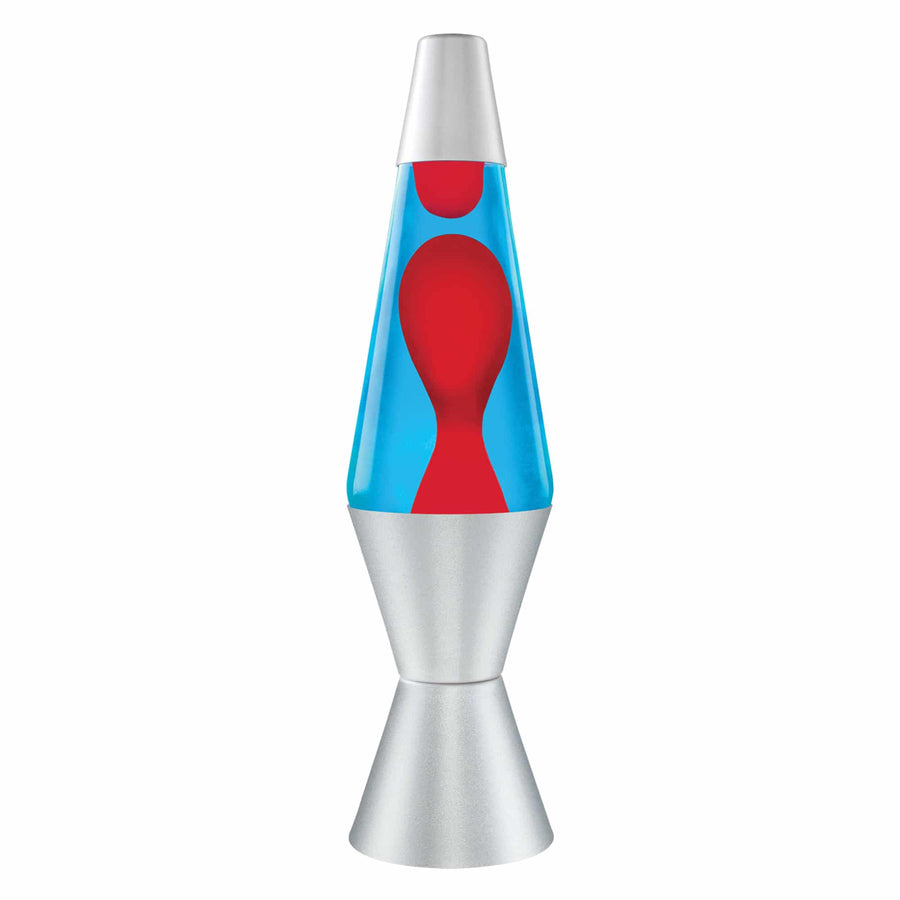 14.5″ LAVA LAMP – RED/BLUE/SILVER R2