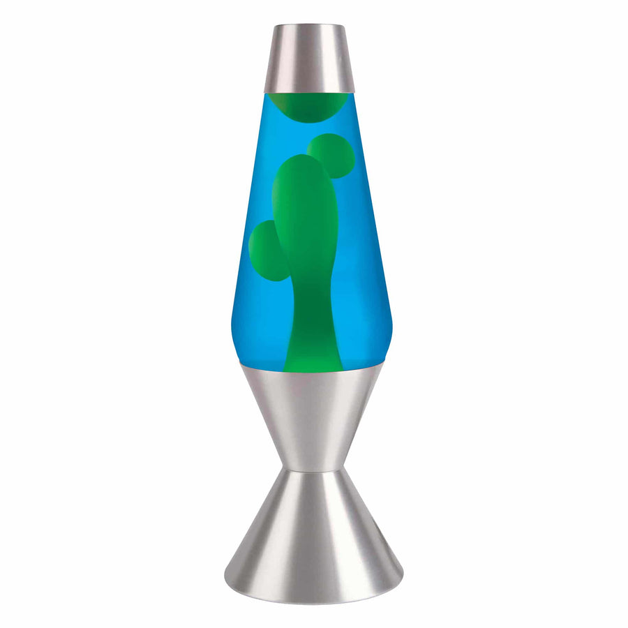 16.3″ LAVA LAMP – YELLOW/BLUE/SILVER K2