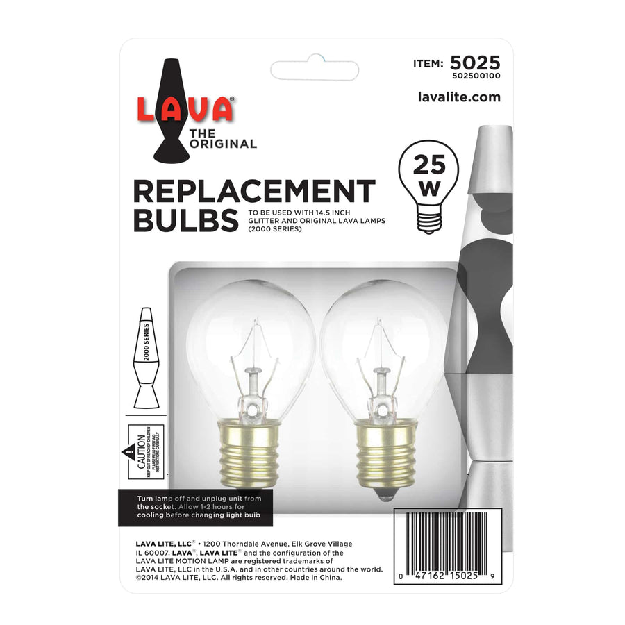 25W LAVA LAMP LIGHT BULB W/TRAY Y9