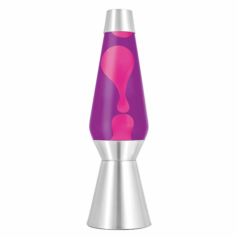 27″ LAVA LAMP GRANDE – PINK/PURPLE/SILVER L5
